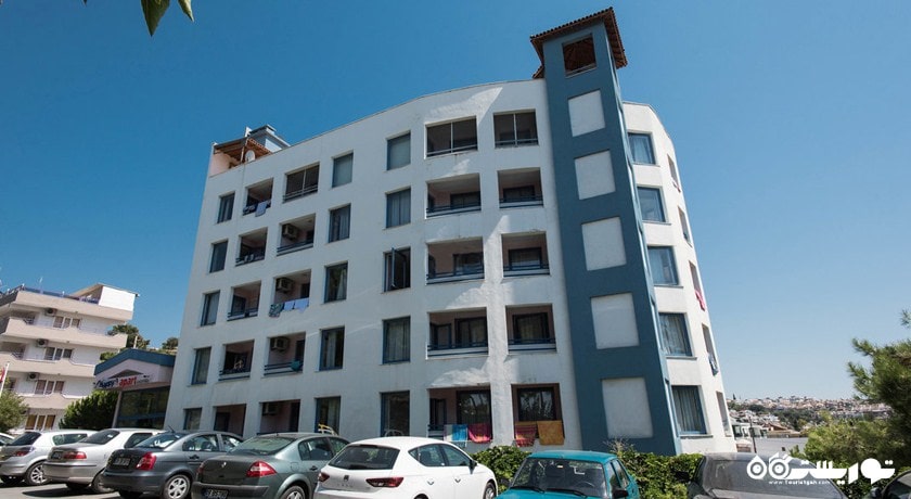 نمای کلی ساختمان هتل